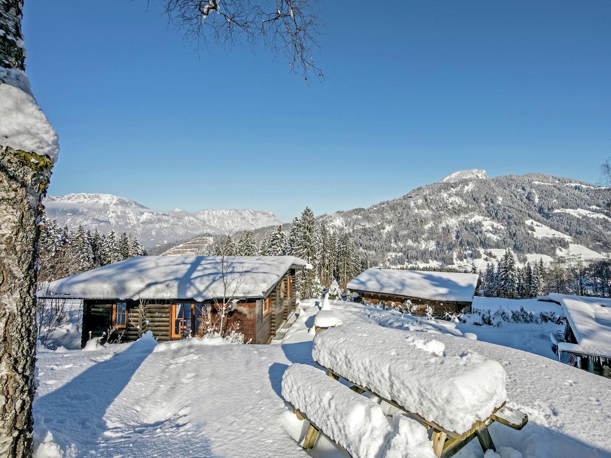 Chalet In Ski Resort In Woergl In Tyrol Экстерьер фото